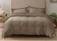 Покрывало Lotus Home - Napa muslin brown (Турция), 200 х 220 см